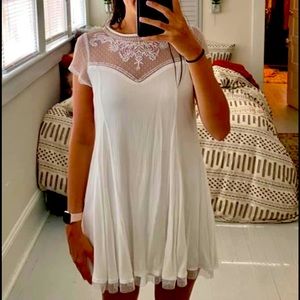 WHITE GRADUATION DRESS